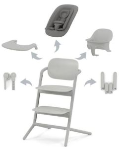 Cybex® Dječja hranilica Lemo set 4u1 - Suede Grey
