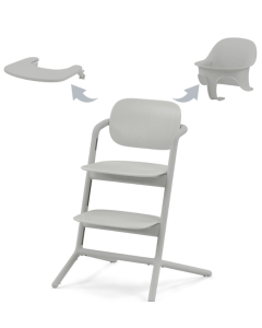 Cybex® Dječja hranilica Lemo set 3u1 - Suede Grey