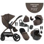 egg3® dječja kolica 10u1 - Chocolate Velvet