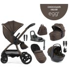 egg3® dječja kolica 8u1 - Chocolate Velvet